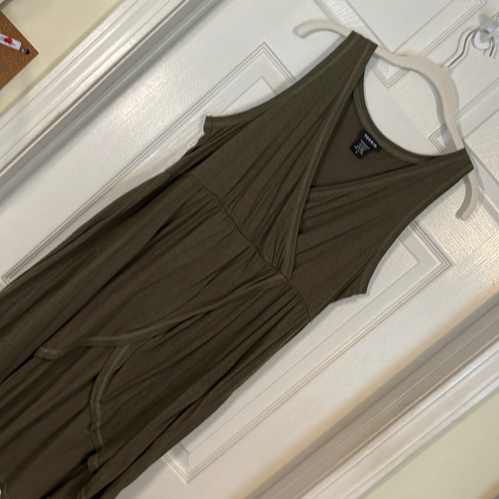 GUC Torrid Olive Splice Top